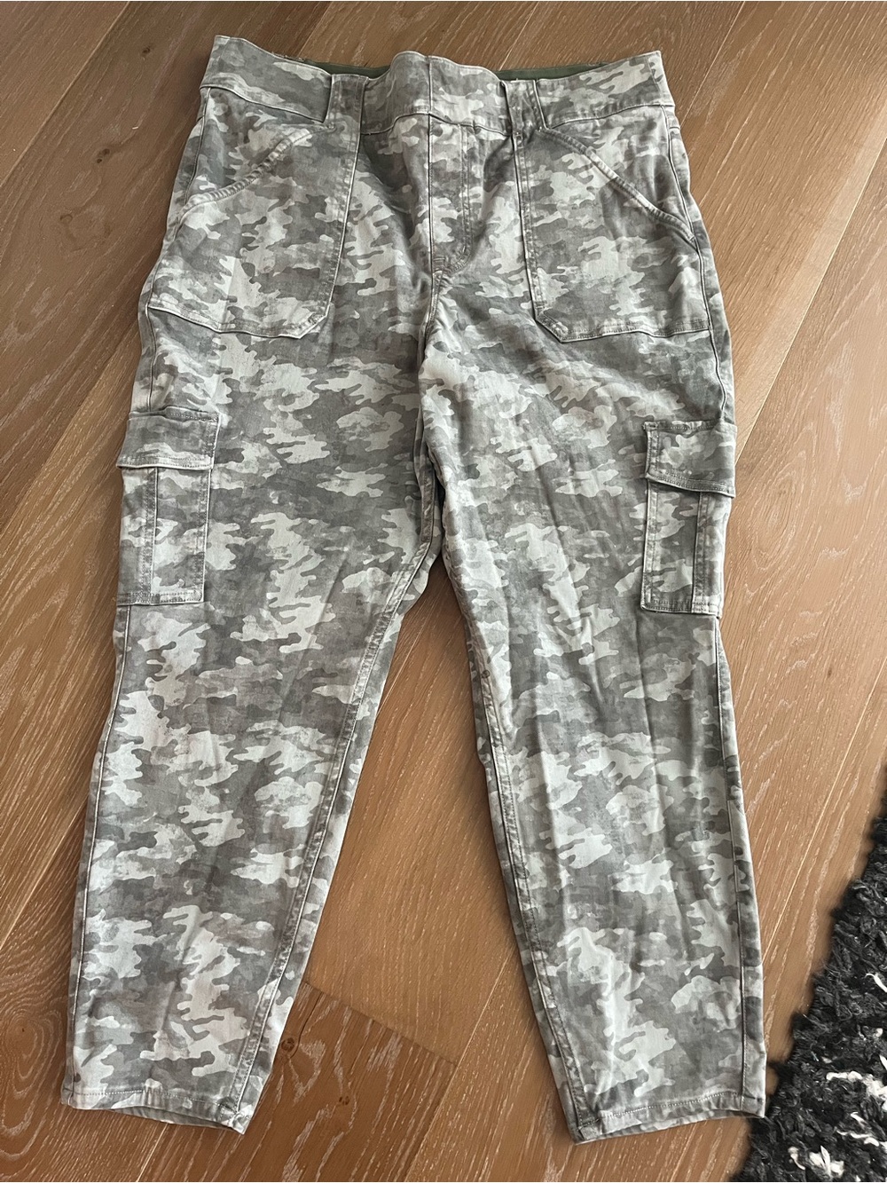 Spanx new gray cargo pants 3X